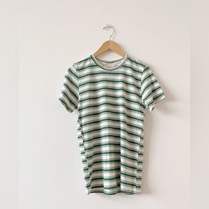 Jungmaven mountain stripe tee size small